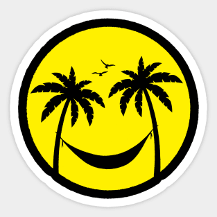 Smiley Summer Sticker